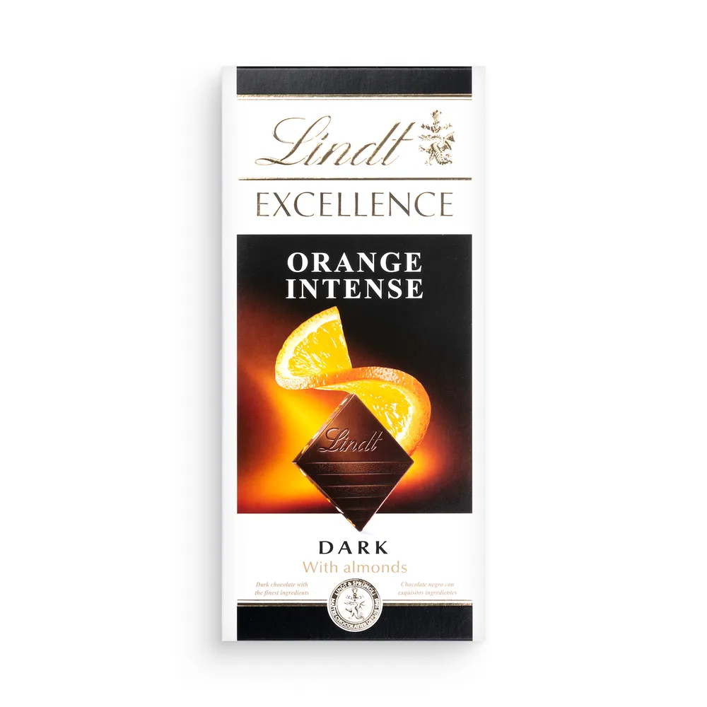 Lindt Excellence Dark Orange Intense 100G