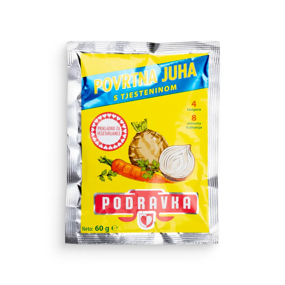 Podravka Zelenjavna Juha S Testeninami 60G