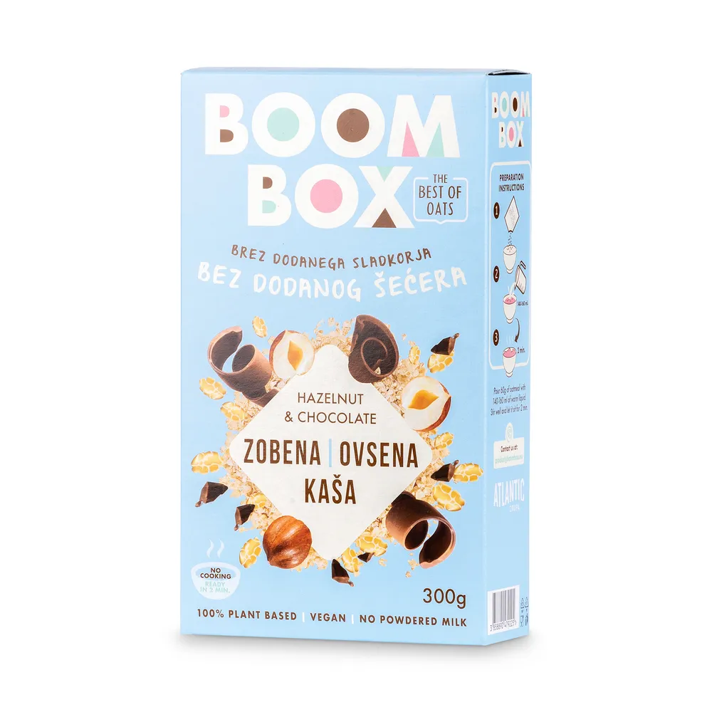 Boom Box Oat Meal Hazelnut&Chocolate 300G
