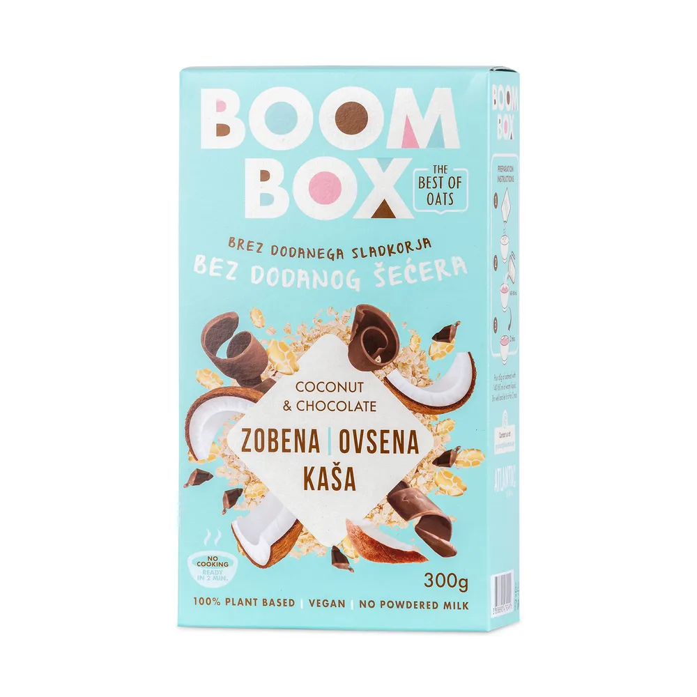 Boom Box Oatmeal Coconut&Choco 300G