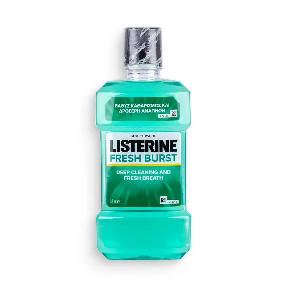 Listerine Mouthwash Fresh Burst 500Ml