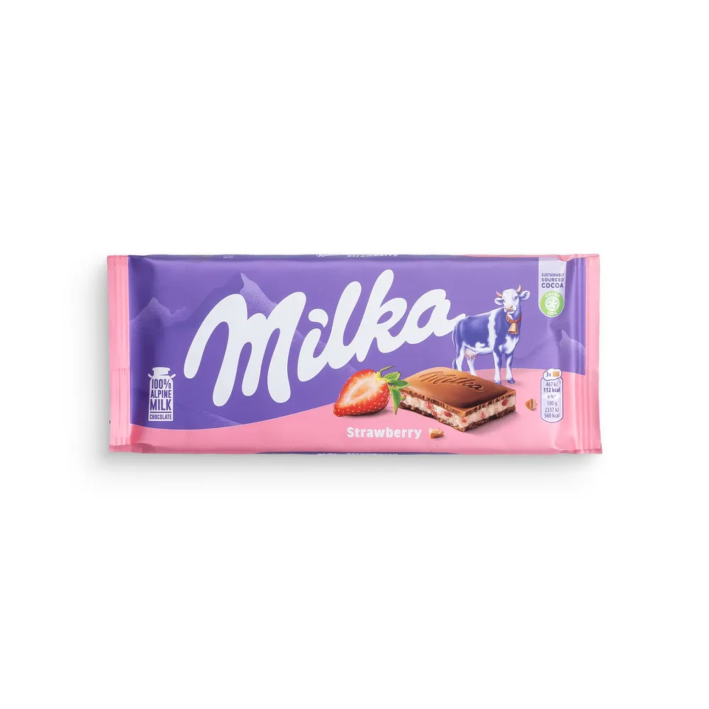 Milka Strawberry 100G