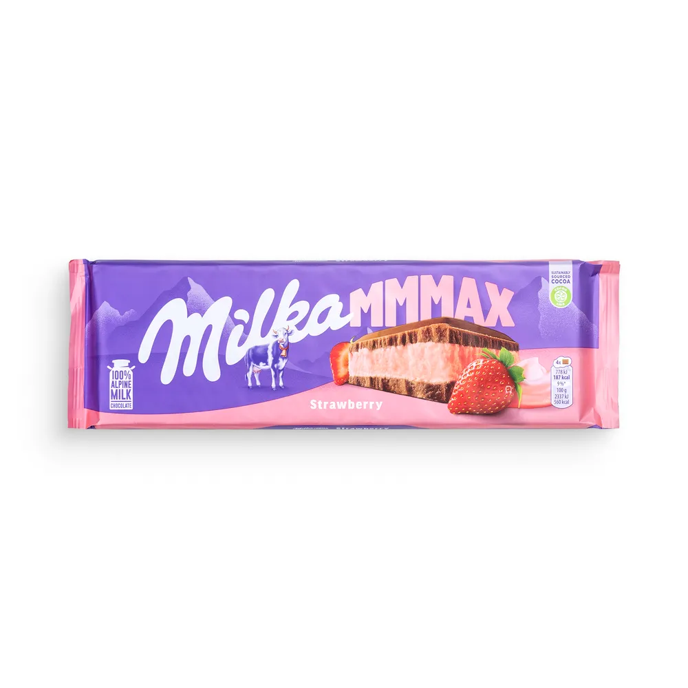 Milka Milk Strawberry 300G