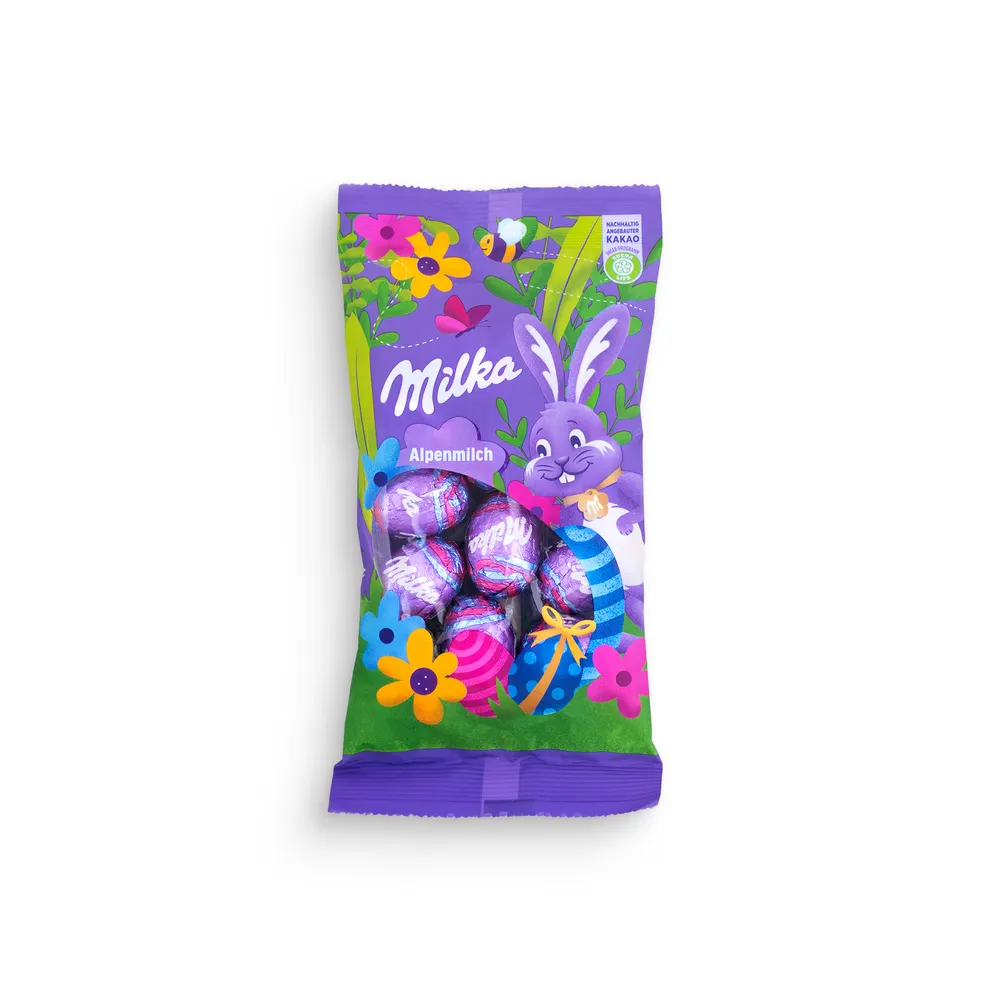 Milka Easter Mini Eggs Alpine Milk 100G