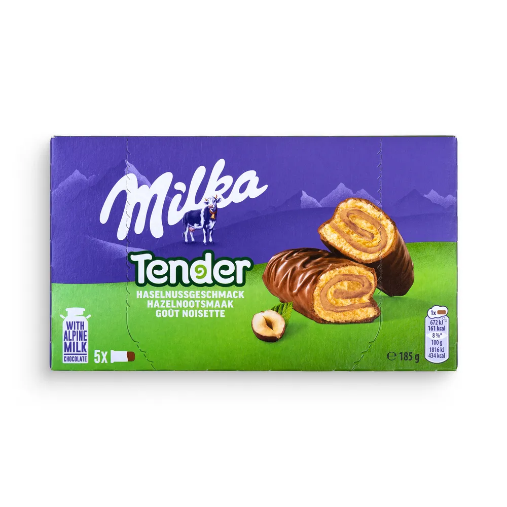 Milka Tender Milk Nuss 5-Pack 185G
