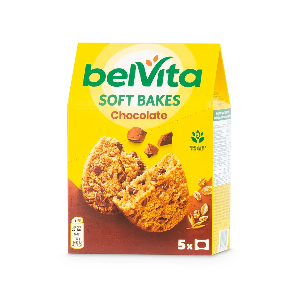 Belvita Soft Choco Chop 250G