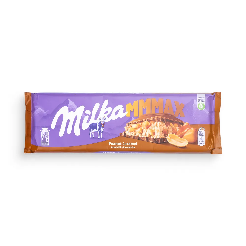 Milka Max Peanut Caramel 276G