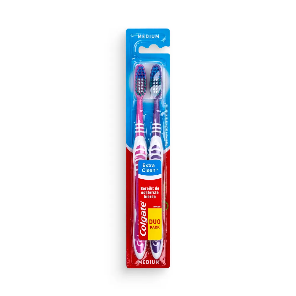 Colgate Toothbrush 2-Pack Extra Clean Medium