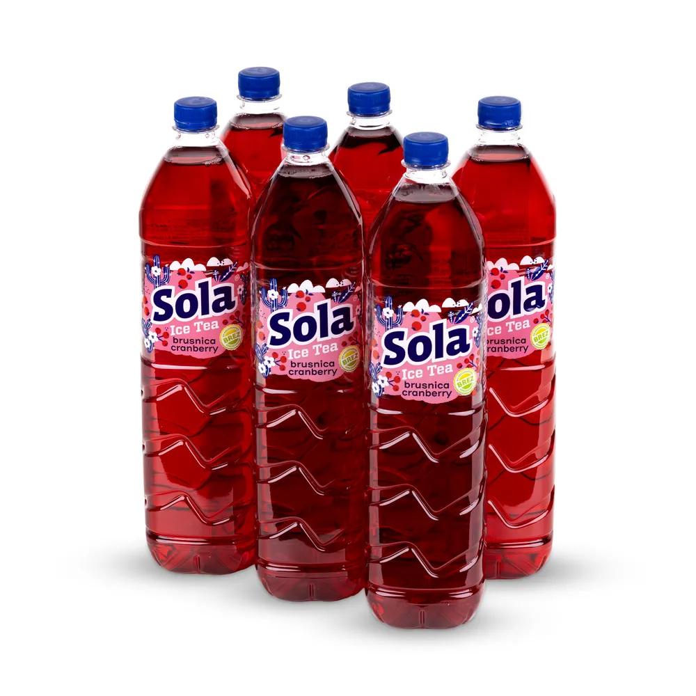 Sola Ledeni Čaj Brusnica 6 X 1