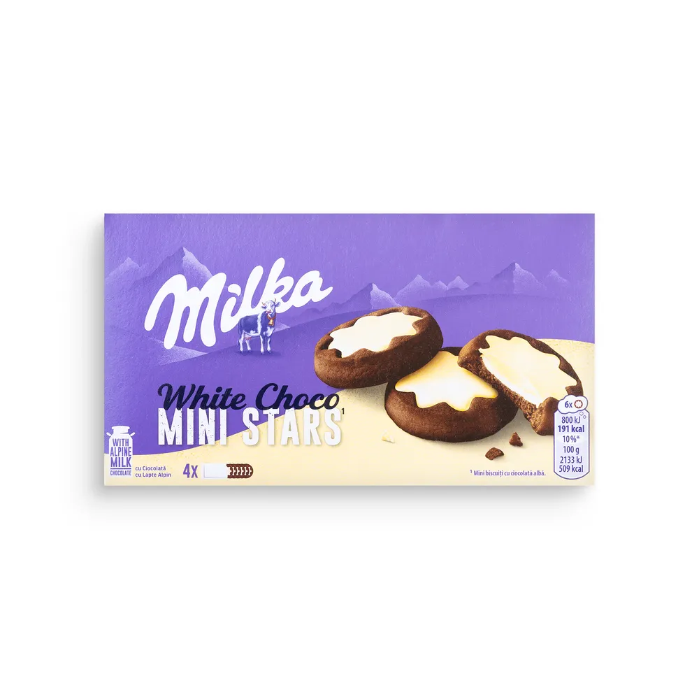 Milka 150G White Chocominis