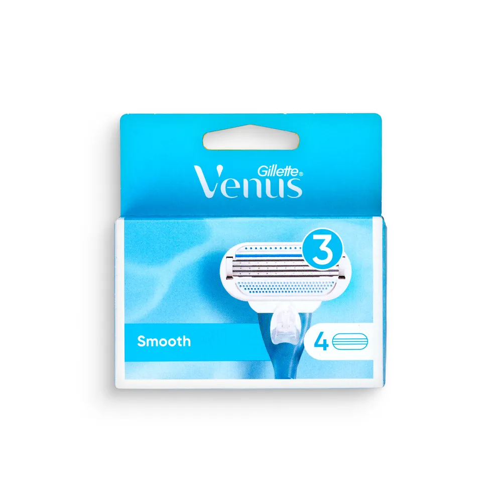 Gillette Venus Razor Blades 4Pcs Smooth
