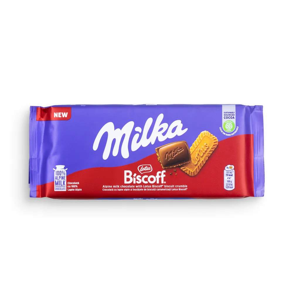 Milka 90G Biscoff