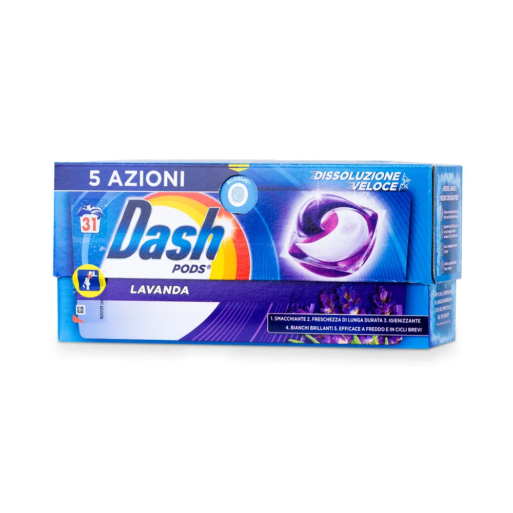 Dash Washing Caps 31Pcs Lavender