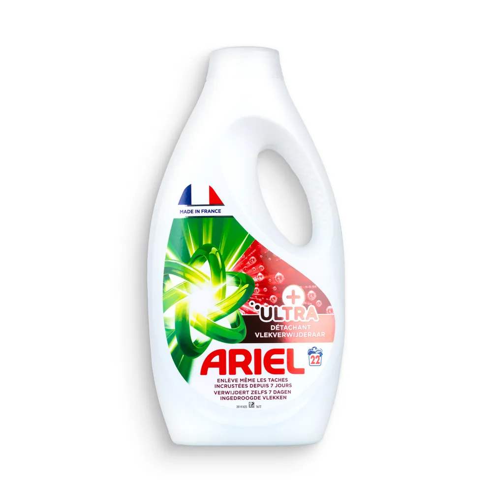 Ariel Washing Liquid 990Ml Ultra Stain Remover 22Sc