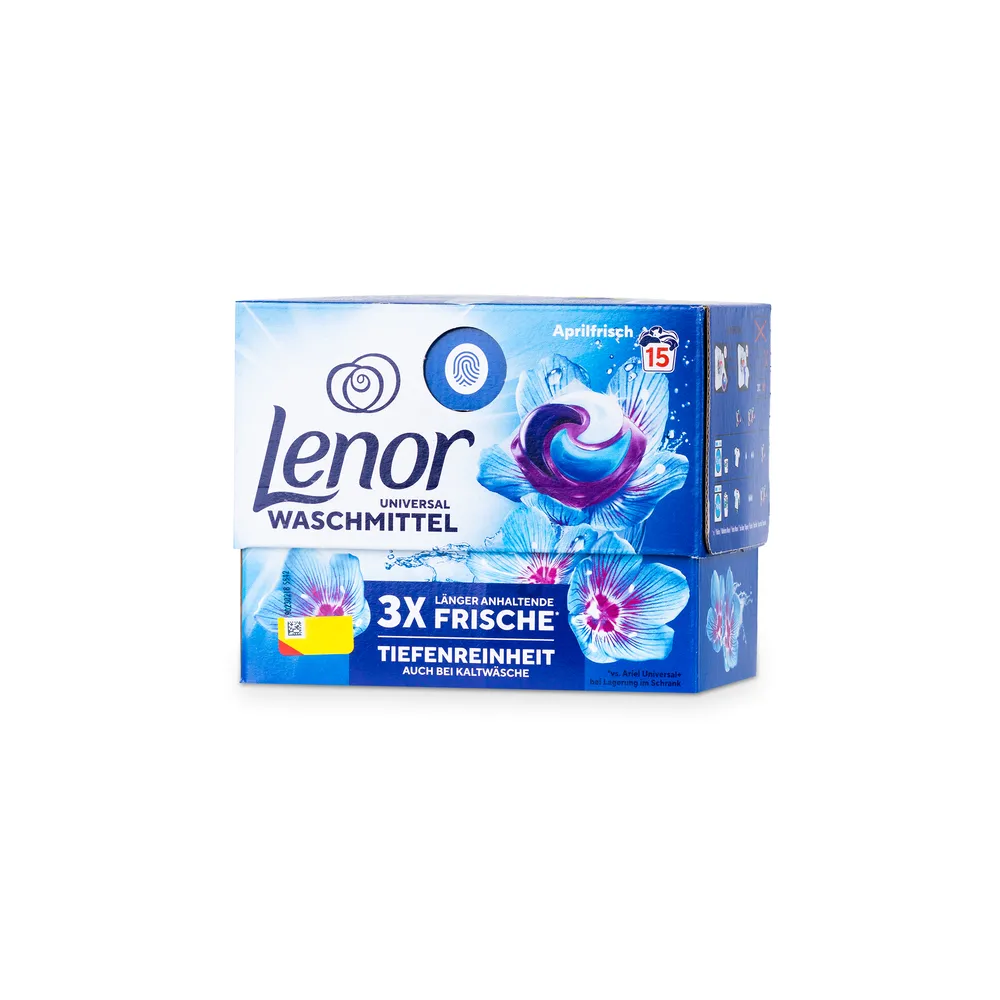 Lenor Washing Caps 15Pcs April Fresh