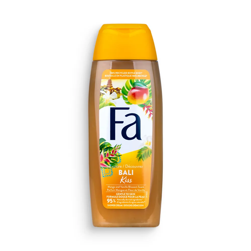Fa Shower Gel 250Ml Bali Kiss Mango&Vanilla Blossom Scent