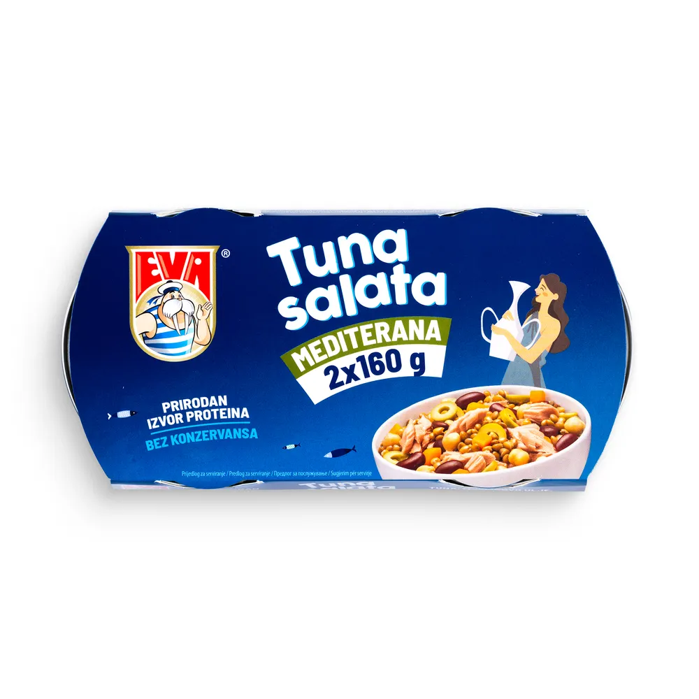 Eva Tuna Mediterana 2X160G