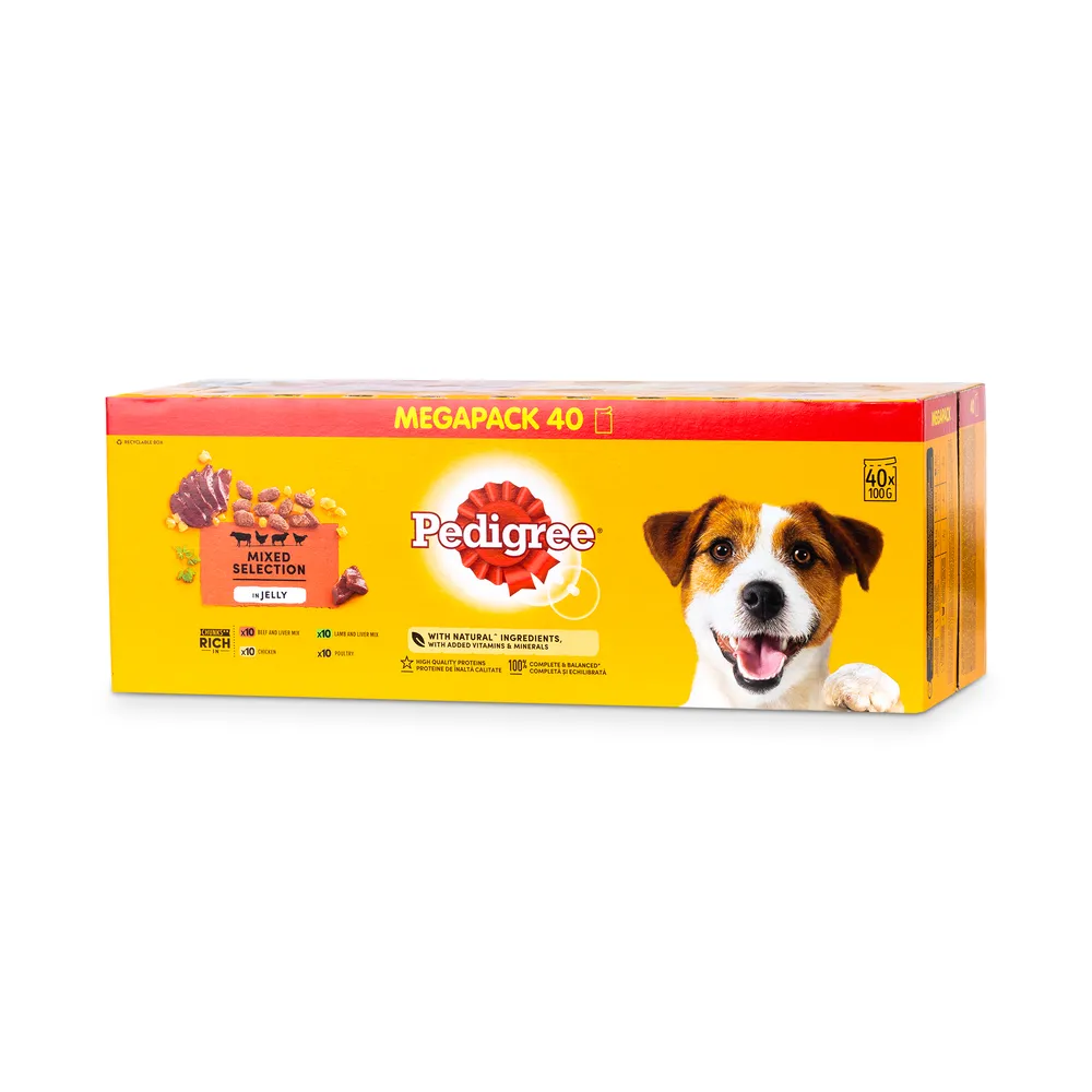 Pedigree Adult Megapack Mixed Selection 40X100G