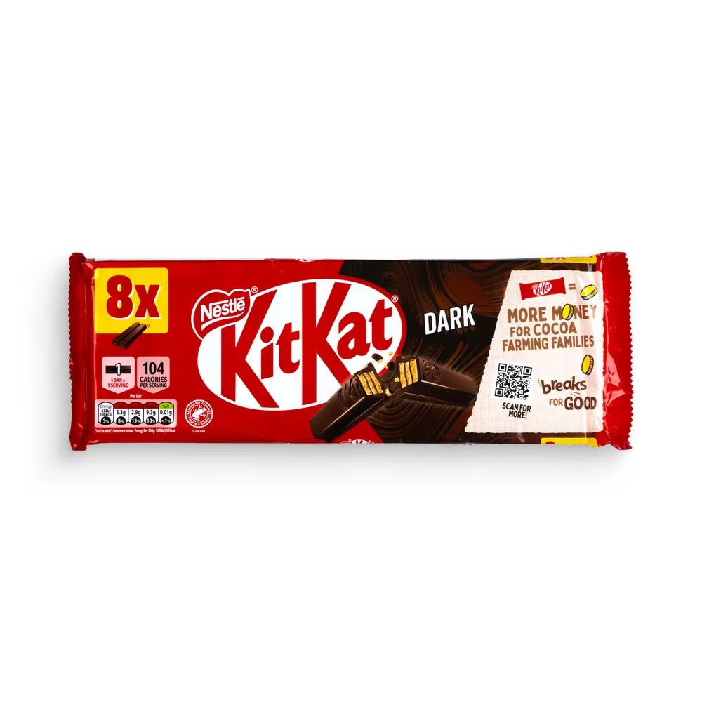 Kit Kat Dark Chocolate 8-Pack 165