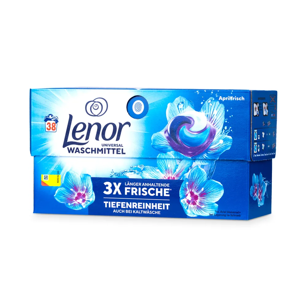 Lenor Washing Caps 38Pcs Universal April Fresh