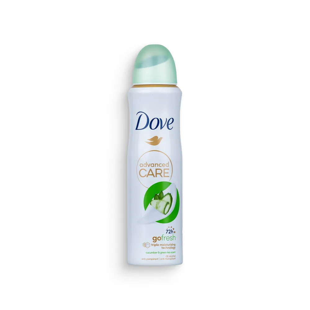 Dove Advanced Care Deo Spray 150Ml Cucumber&Green Tea