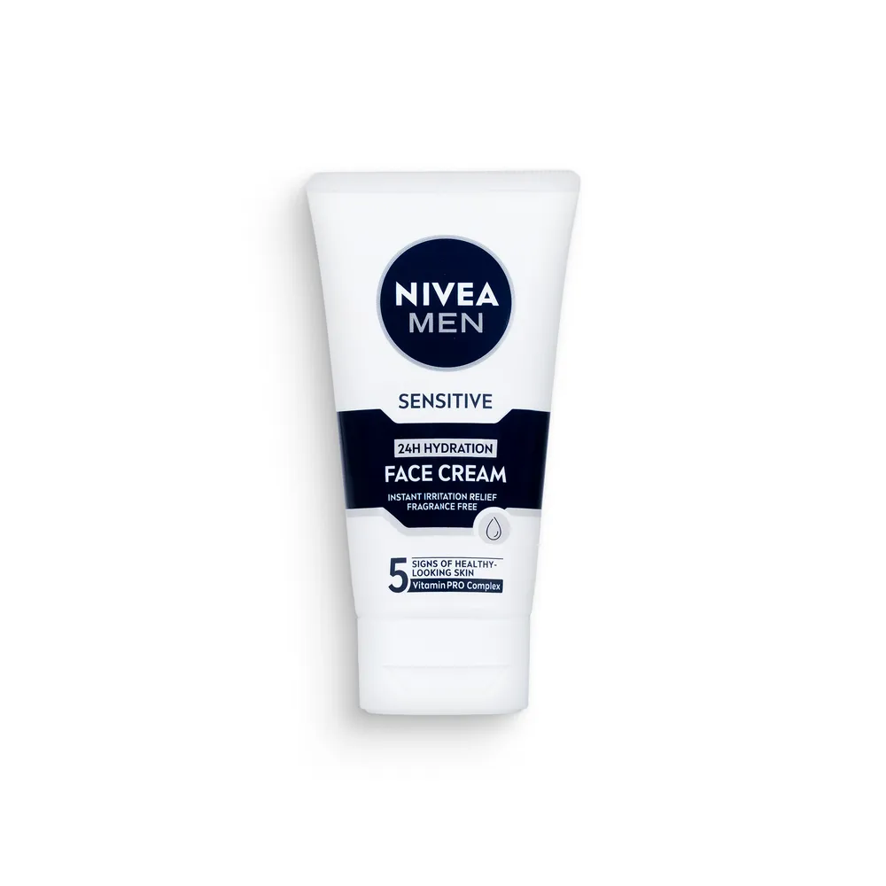 Nivea Day Cream 75Ml For Men Tube Sensitive Soothing Moisturizer