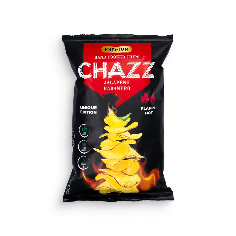 Chazz Chips Jalapeno Paprika 90G