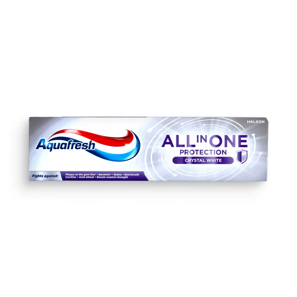 Aquafresh All In One Toothpaste 75Ml Crystal White