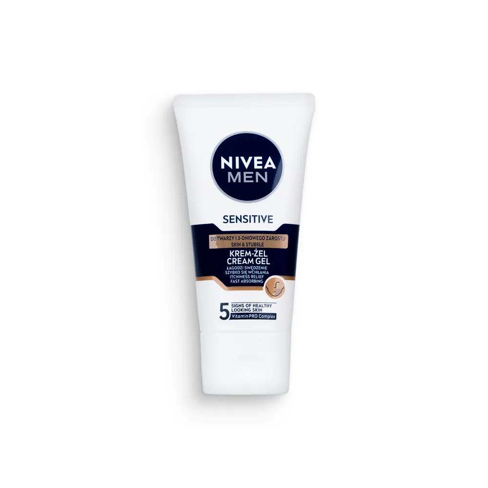Nivea Day Cream 50Ml For Men Face Cream Gel Sensitive Skin&Beard