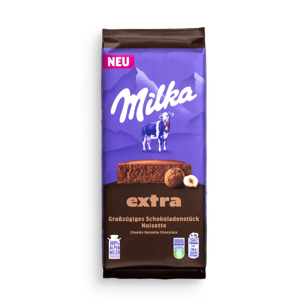 Milka Extra Noisette 190G