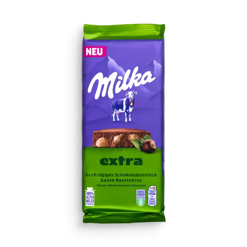 Milka Extra Wholenuts 190G