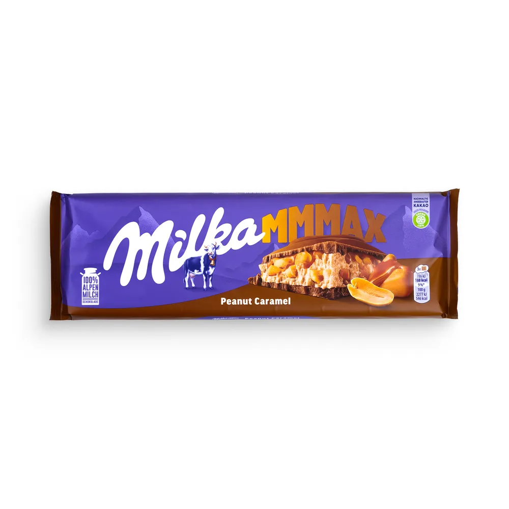 Milka Mmmax Peanut Caramel 276G