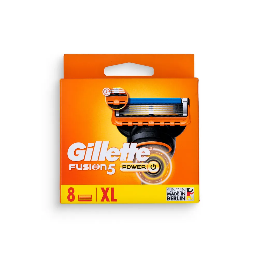 Gillette Fusion 5 Razor Blades 8Pcs Power