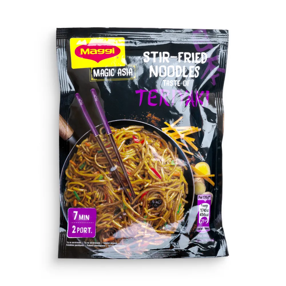 Maggi Stir Fried Noodles Teriyaki 130G