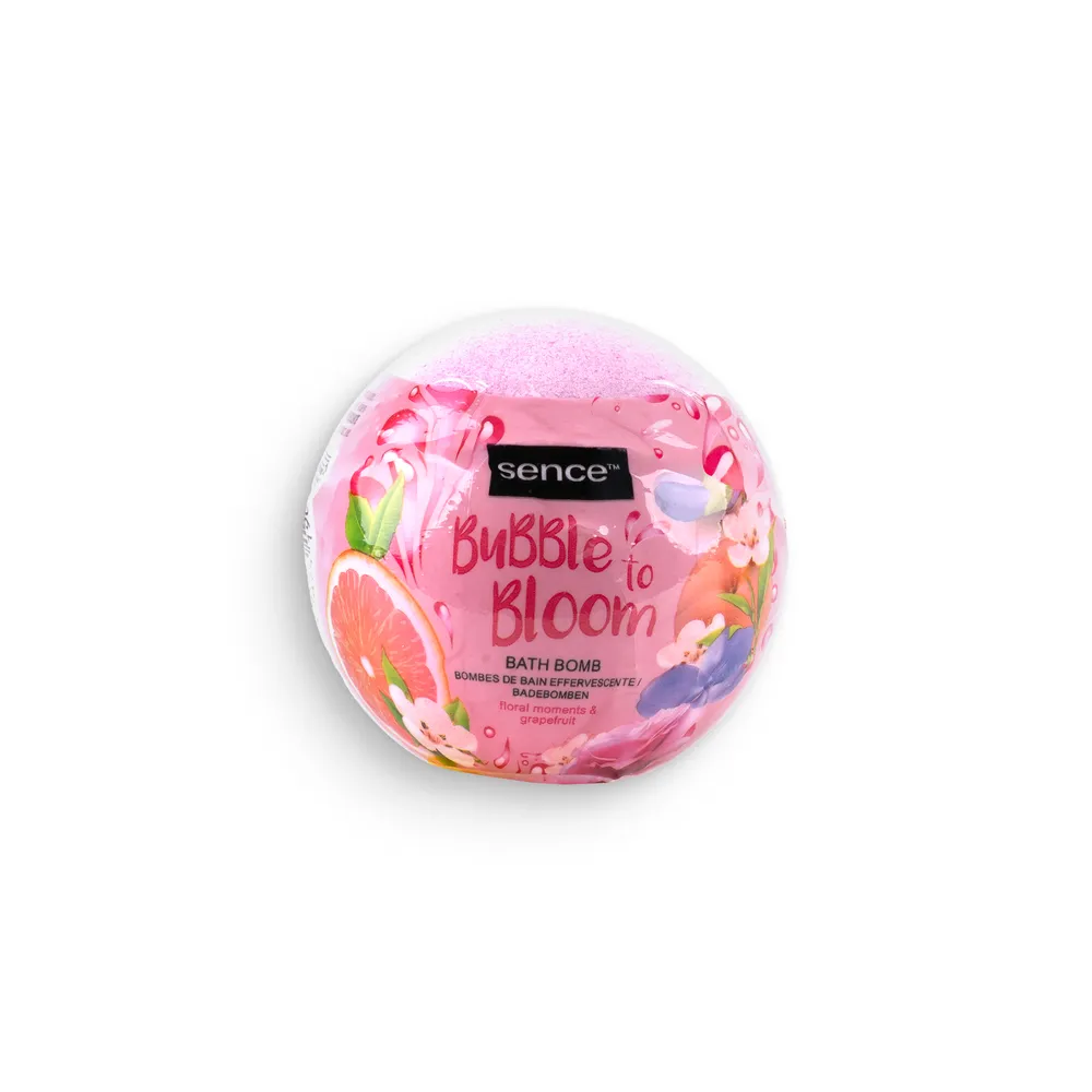 Sence Bath Bomb 120Gr Bubble To Bloom Pink