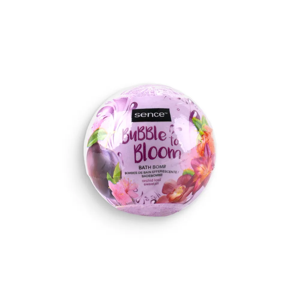 Sence Bath Bomb 120Gr Bubble To Bloom Purple