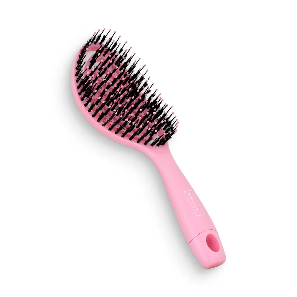 Sence Collection Hair Brush Paddle Glitz And Glam Perfectly Pink Light