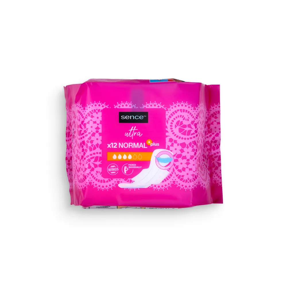 Sence Sanitary Towels 12Pcs Normal Plus