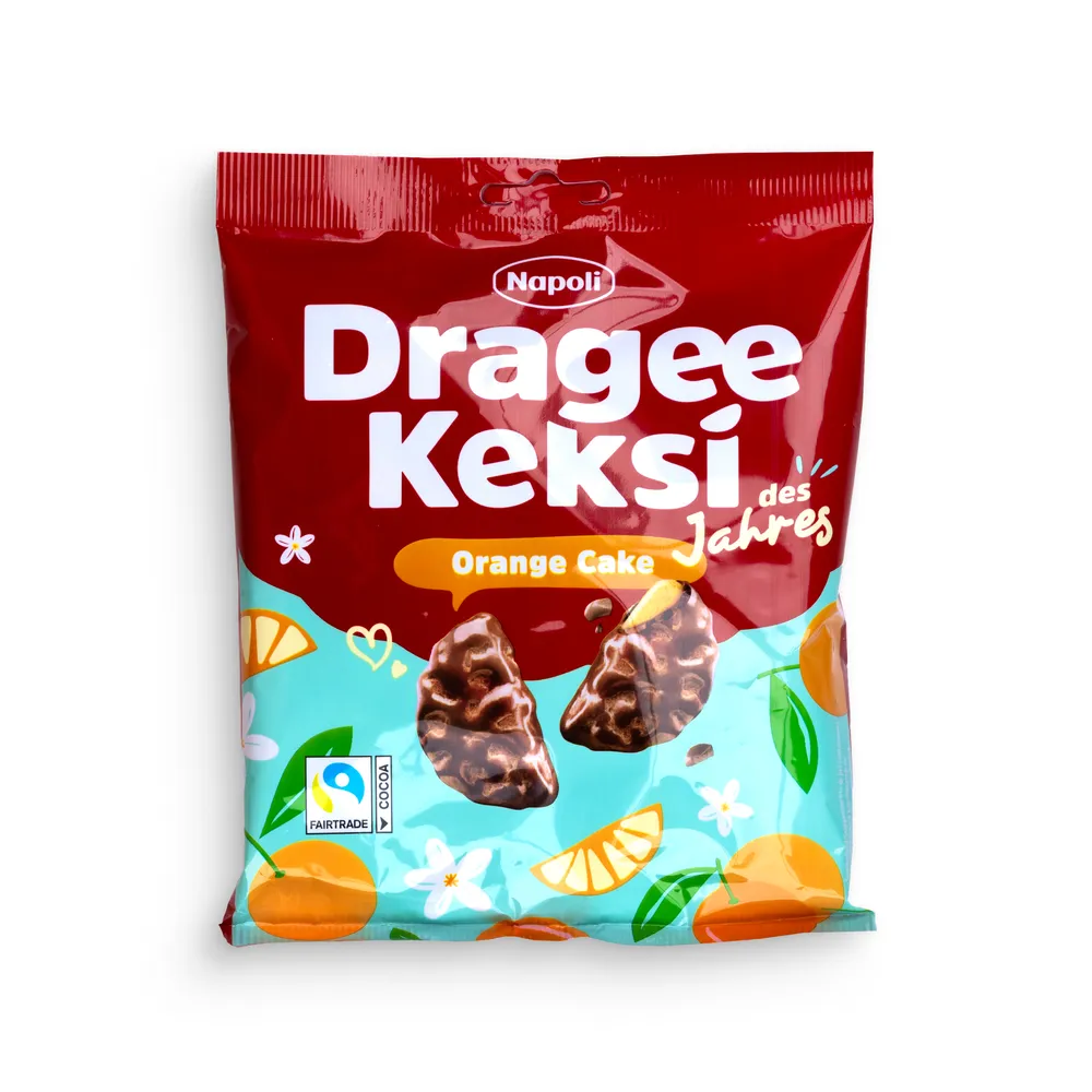 Napoli Dragee Keksi Orange Cake 165G