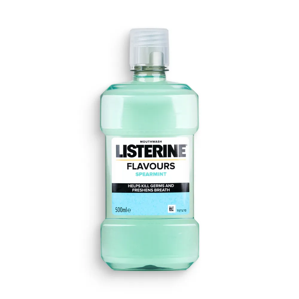 Listerine Flavours Mouth Wash 500Ml Spearmint