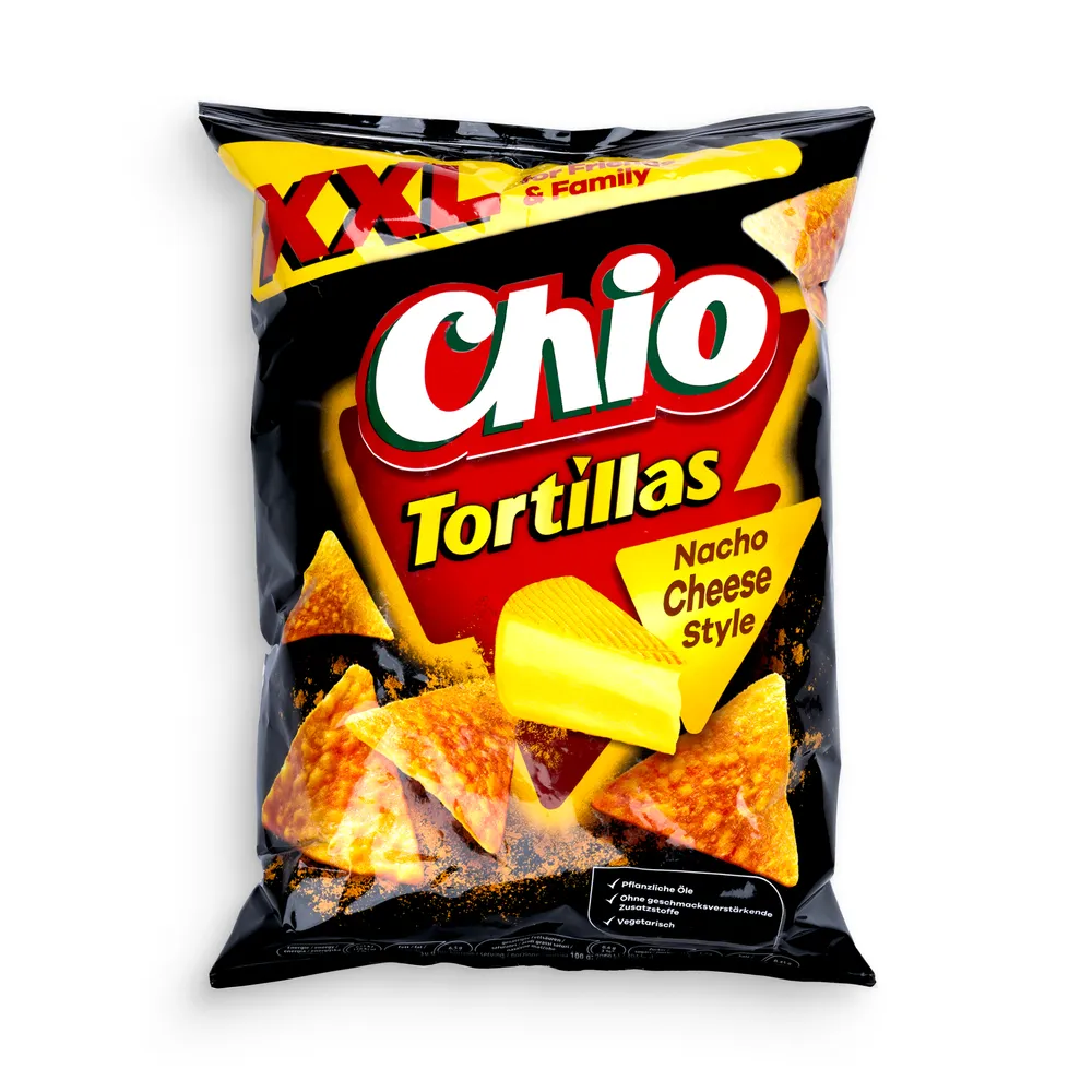 Chio Tortillas Nacho Cheese 200G