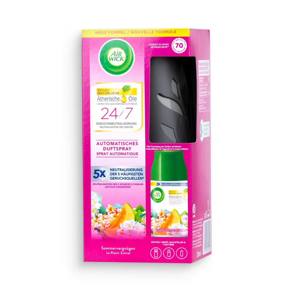 Air Wick Freshmatic Automatic Air Freshener Starter Set 250Ml Summer Pleasure