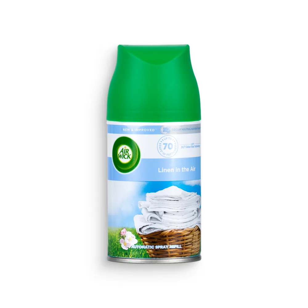 Air Wick Freshmatic Automatic Refill Air Freshener 250Ml Linen In The Air