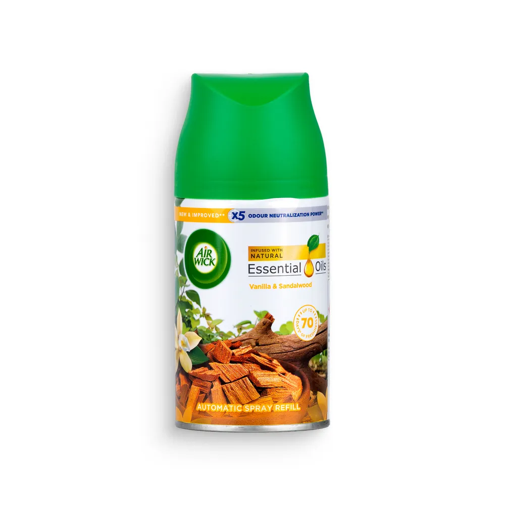 Air Wick Freshmatic Automatic Refill Air Freshener 250Ml Vanilla&Sandalwood