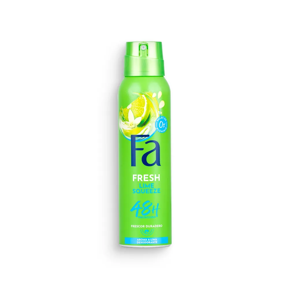 Fa Deo Spray 150Ml Fresh Lime Squeeze