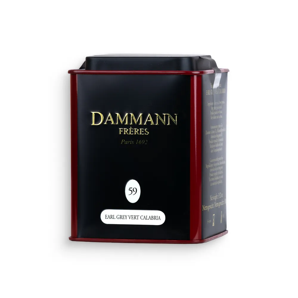 Dammann Freres Earl Grey Vert Calabria Zeleni Čaj 100G