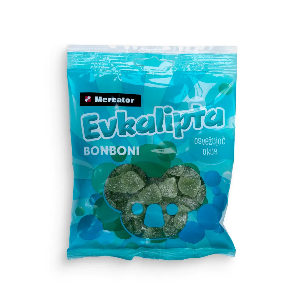 Merkator Evkalipta Bonboni 150G