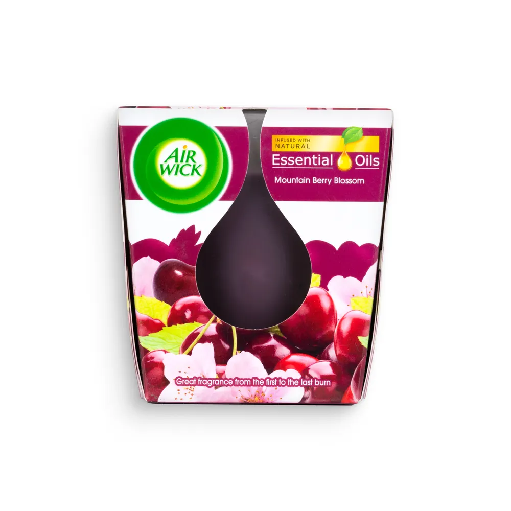 Air Wick Scented Candle 105Gr Mountain Berry Blossom