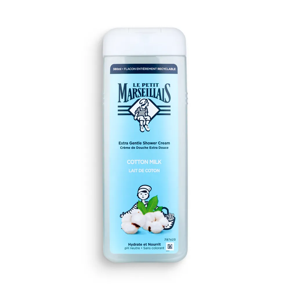 Le Petit Marseillais Shower Gel 380Ml Cotton Milk