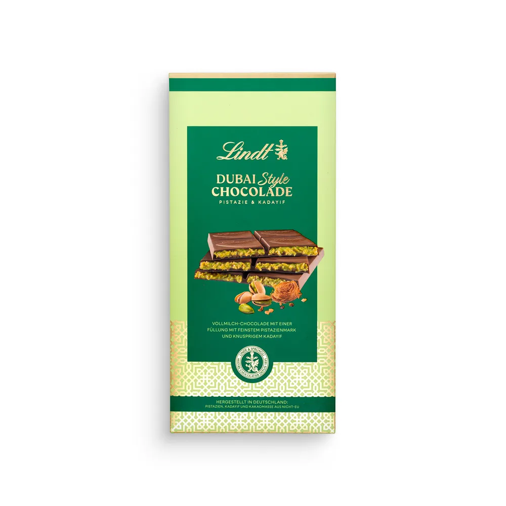 Lindt Dubai Style Tafel Milk 150g